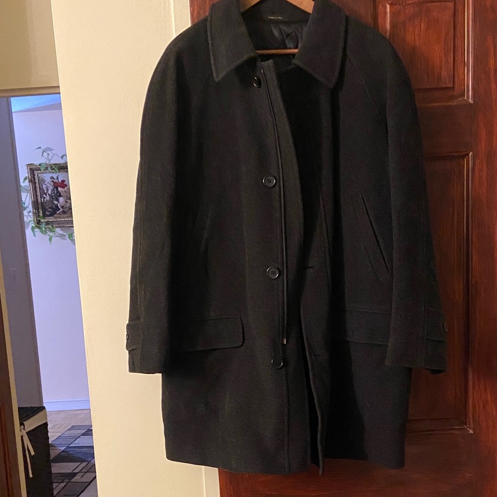 Rialto Men's Dark Trench Coat